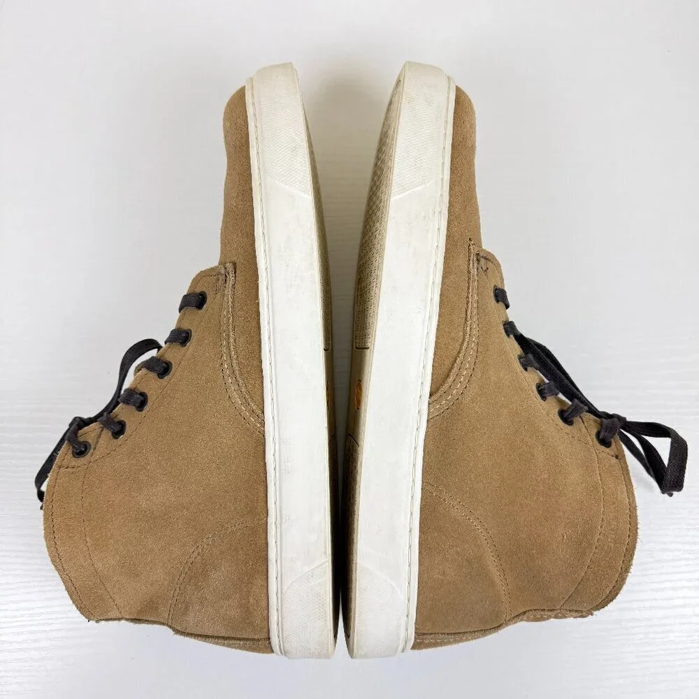 EUC Wolverine 1000 Mile Original High Top Sneaker Suede Vibram Rubber Sole